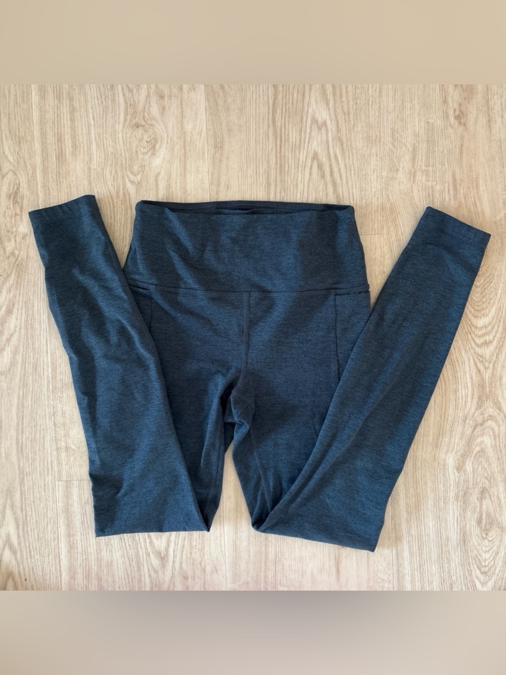 Prana Leggings Wonens Size Small Blue High Waisted